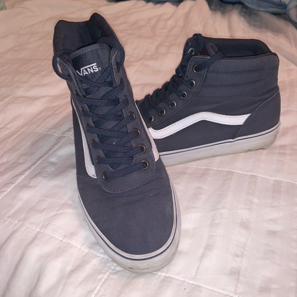 High Top Vans (Navy)